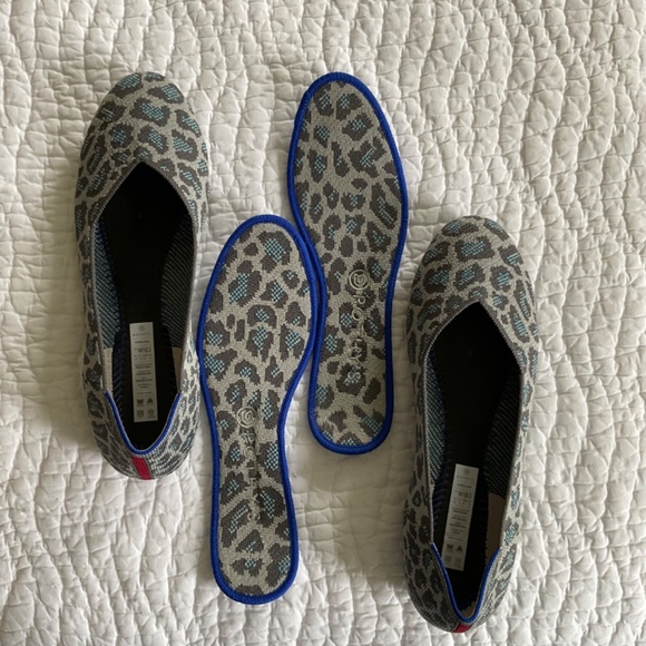 Rothy’s grey spotted flats - Picture 4 of 8